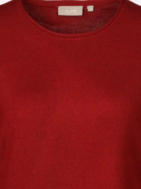 Bild 3 von Damen basic Pullover "Cashmere Like" Rot
