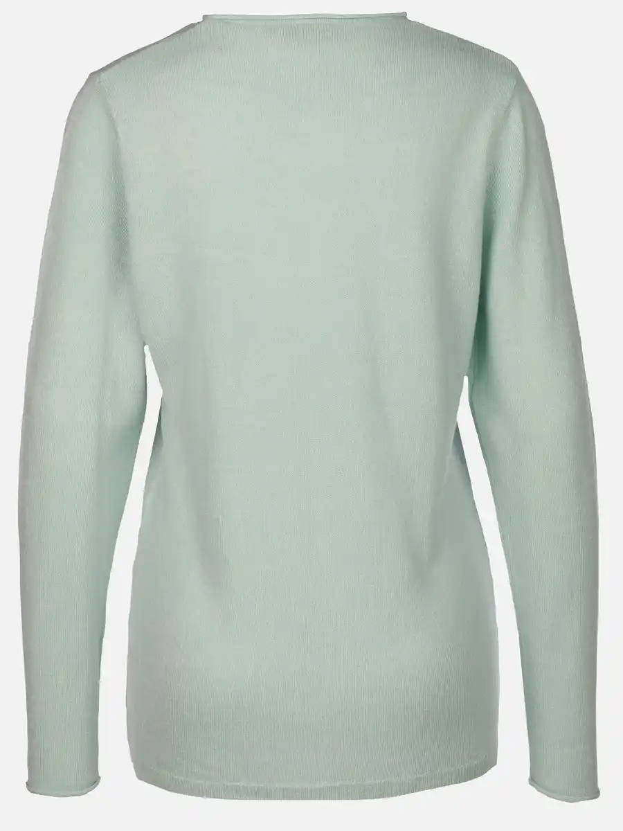Bild 2 von Damen basic Pullover "Cashmere Like" Türkis