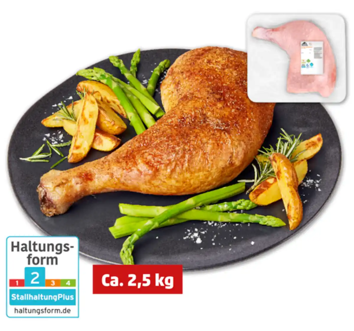 Bild 1 von MÜHLENHOF Frischer Puten-Schenkel*
