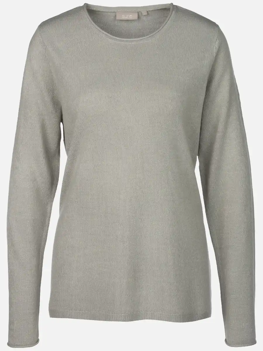Bild 1 von Damen basic Pullover "Cashmere Like" Silber