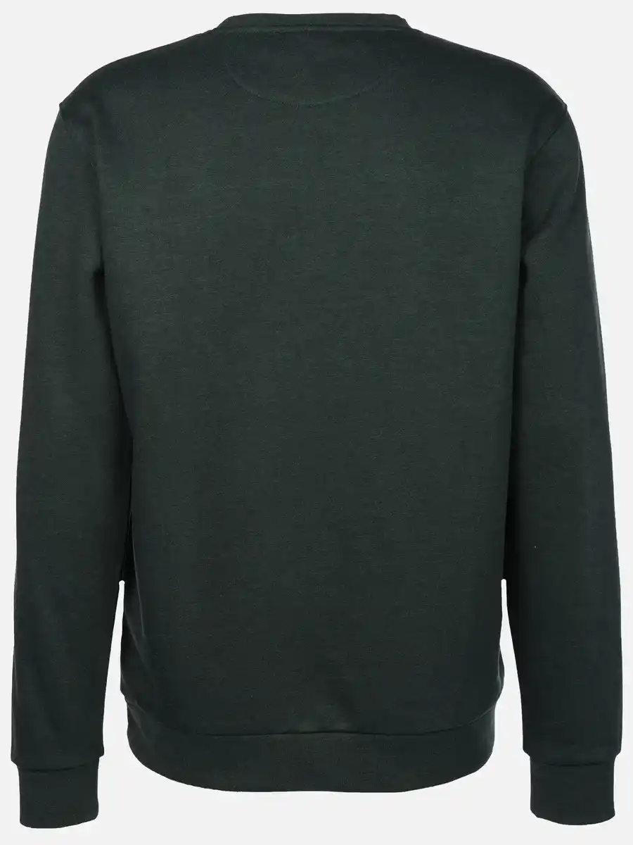 Bild 2 von Herren Sweatshirt in melierter Optik Grün