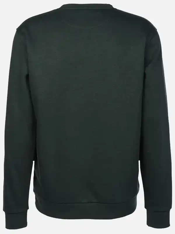 Bild 2 von Herren Sweatshirt in melierter Optik Grün
