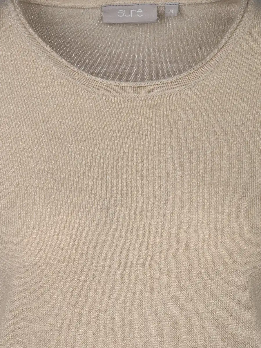 Bild 3 von Damen basic Pullover "Cashmere Like" Beige