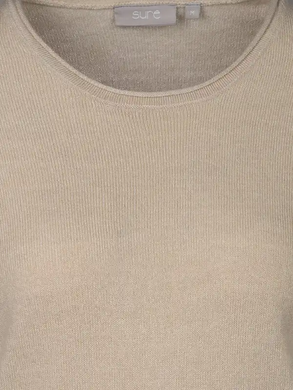Bild 3 von Damen basic Pullover "Cashmere Like" Beige