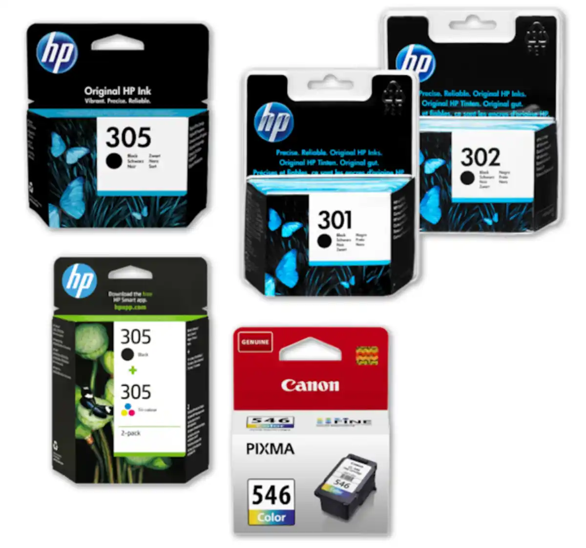 Bild 1 von HP oder CANON Druckerpatronen*