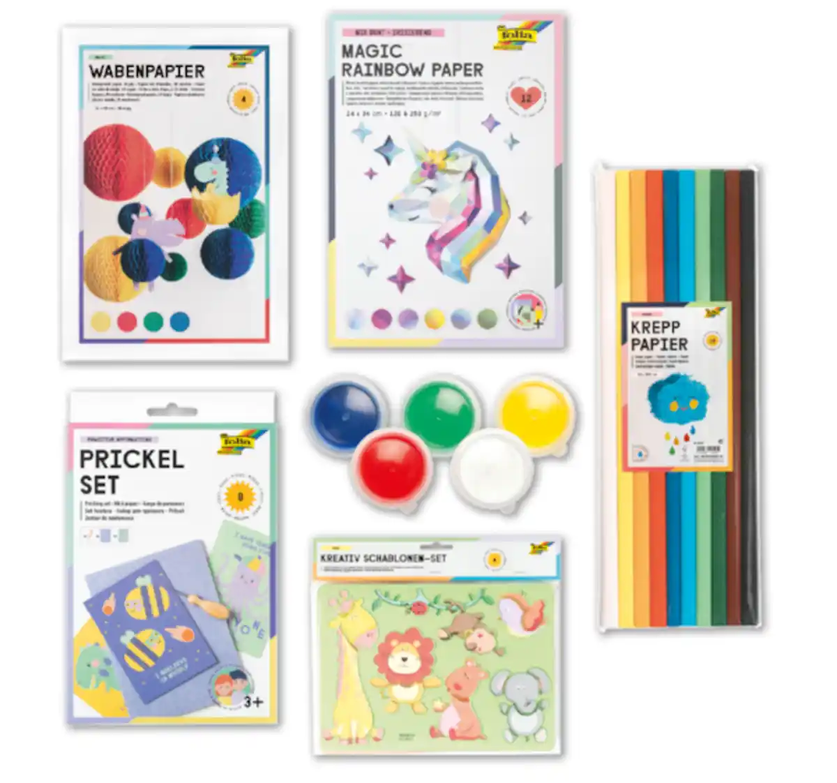 Bild 1 von FOLIA Bunter Bastelspaß für Kinder*