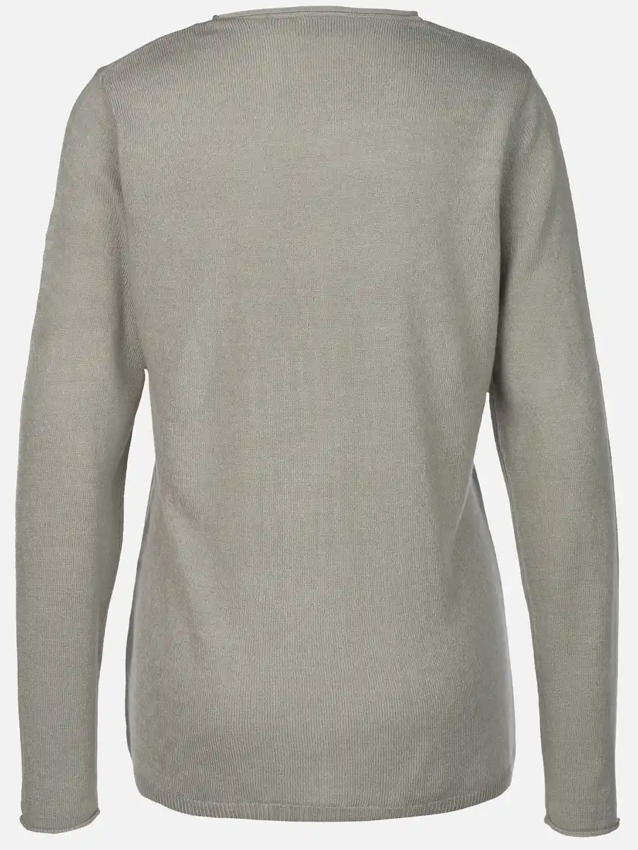 Bild 2 von Damen basic Pullover "Cashmere Like" Silber