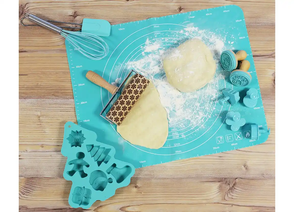 Bild 1 von Silikon Backmatte mit Maßtabellen 50x40cm