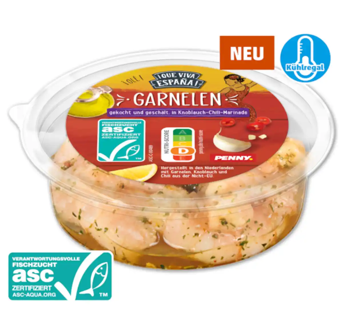 Bild 1 von ¡QUE VIVA ESPAÑA! Garnelen*