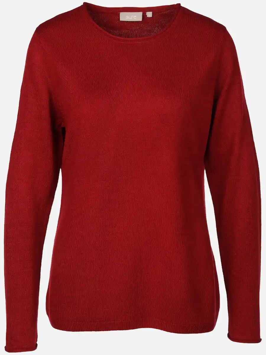 Bild 1 von Damen basic Pullover "Cashmere Like" Rot