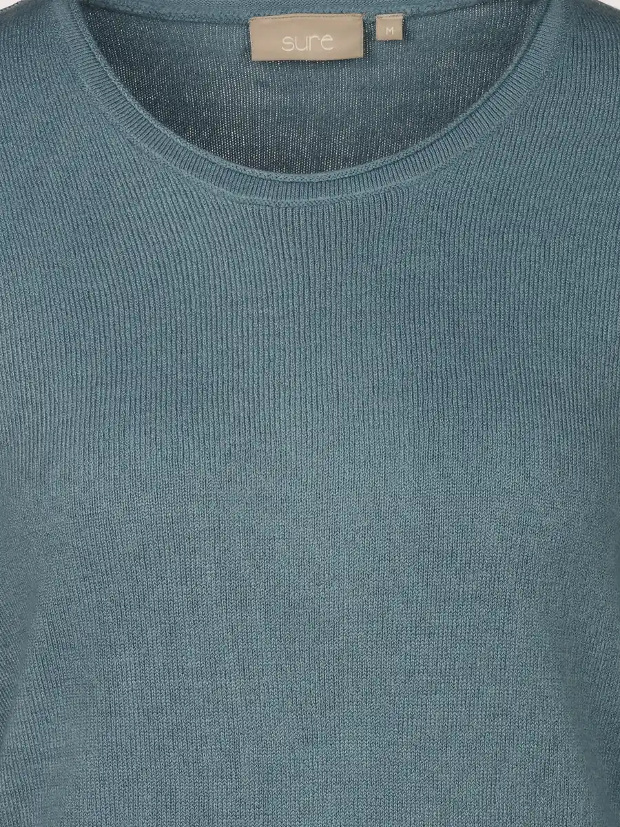 Bild 3 von Damen basic Pullover "Cashmere Like" Blau