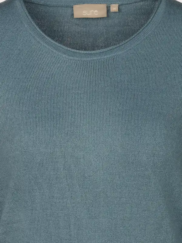 Bild 3 von Damen basic Pullover "Cashmere Like" Blau
