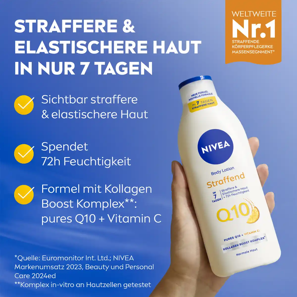 Bild 4 von NIVEA Q10 Straffende Bodylotion, 400 ml