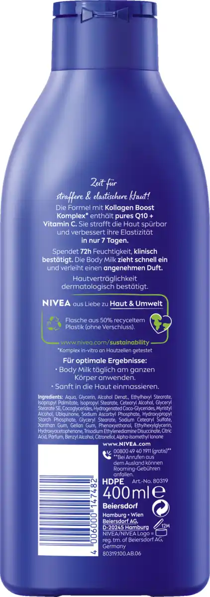 Bild 2 von NIVEA Q10 Straffende Bodymilk, 400 ml