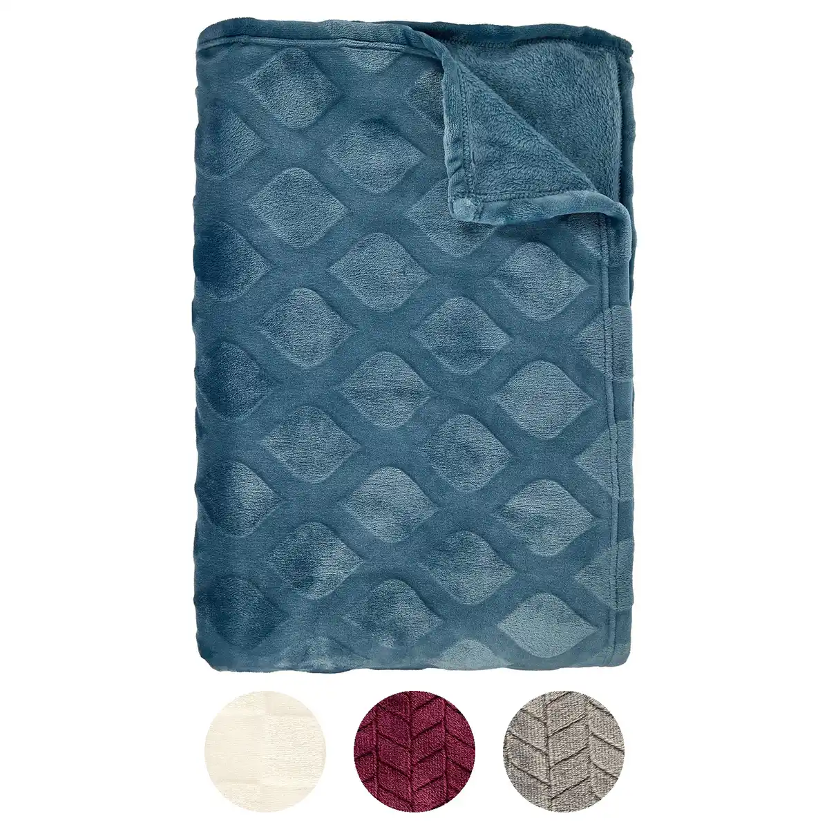 Bild 1 von HOME CREATION Kuscheldecke Hoch-Tief-Struktur