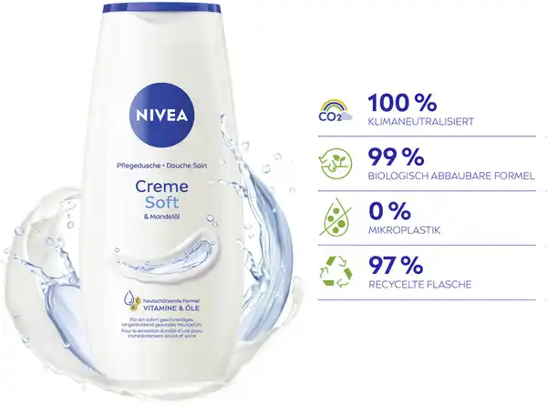 Bild 3 von NIVEA Pflegedusche Creme Soft, 50 ml
