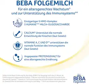 BEBA 3 Folgemilch ab dem 10. Monat, 800 g