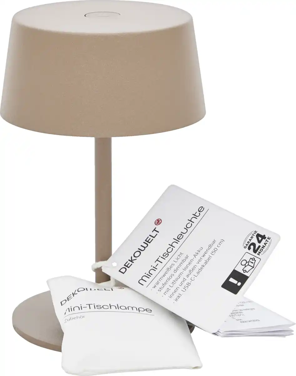 Bild 1 von DEKOWELT Mini-Tischleuchte