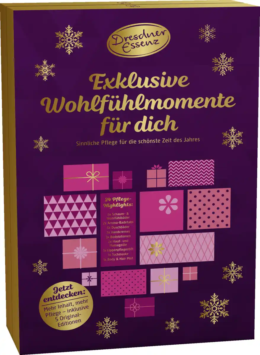 Bild 1 von Dresdner Essenz Exklusive Wohlfühlmomente für dich Adventskalender 2025