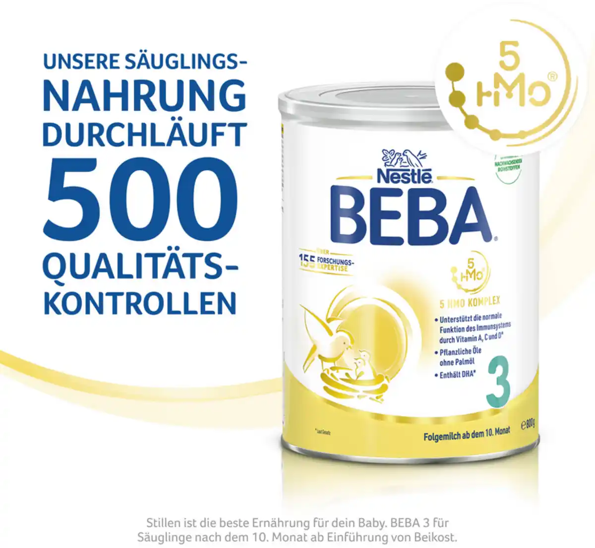 Bild 2 von BEBA 3 Folgemilch ab dem 10. Monat, 800 g