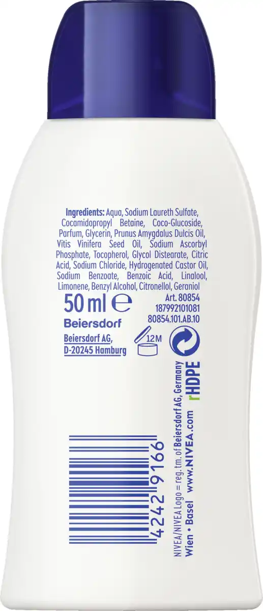 Bild 2 von NIVEA Pflegedusche Creme Soft, 50 ml