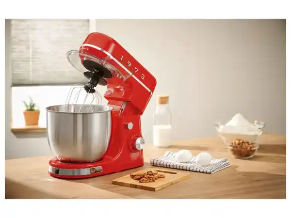 Bild 2 von SILVERCREST® Küchenmaschine »Retro 1973 SKML 650 B2«, rot