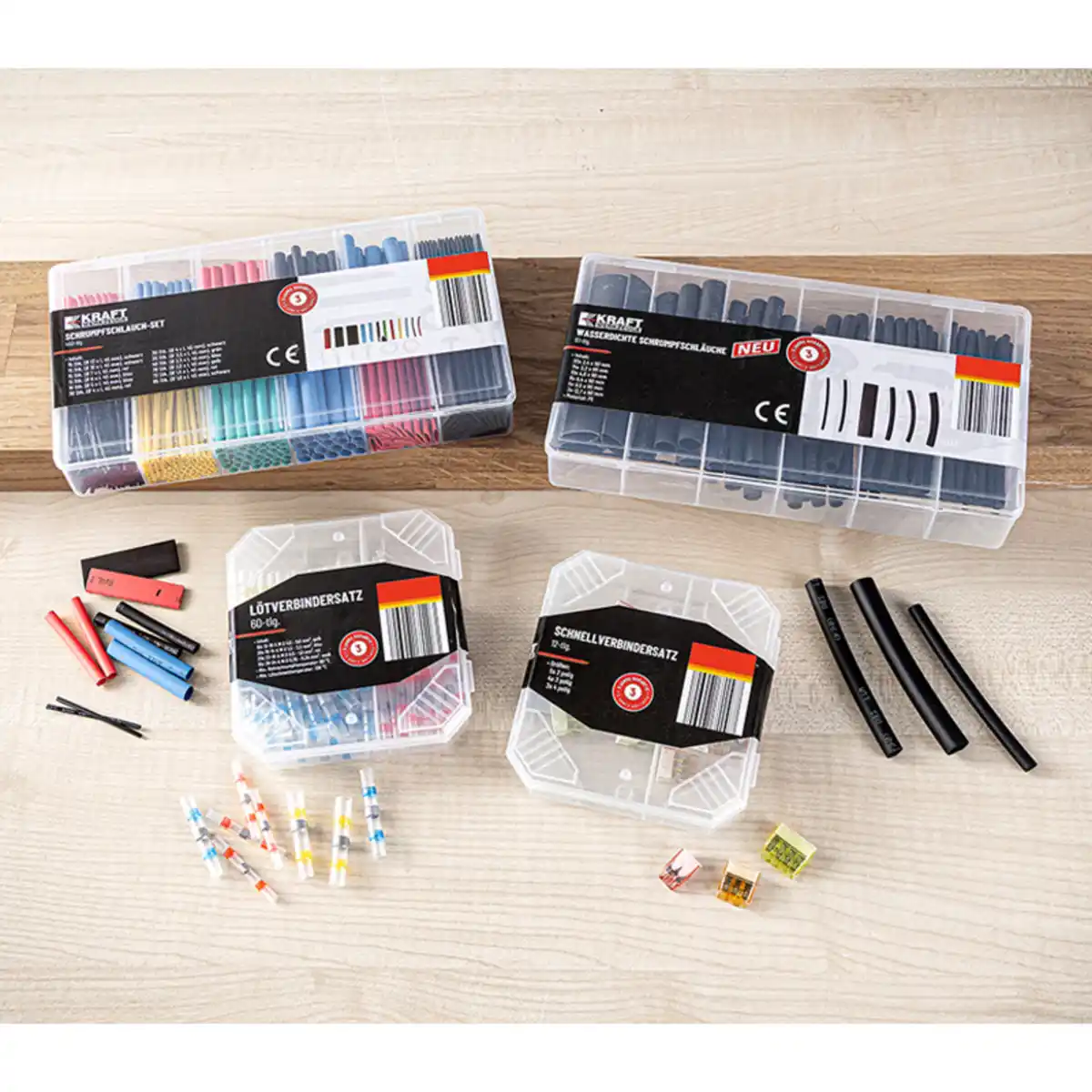 Bild 1 von Kraft Werkzeuge Elektro-Kleinteile-Set