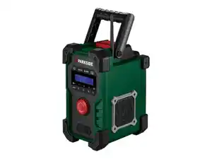PARKSIDE® 20 V / 12 V / 230 V Akku-Baustellenradio »PBR 10 A1«, ohne Akku und Ladegerät