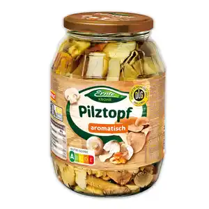 Ernte Krone Pilztopf
