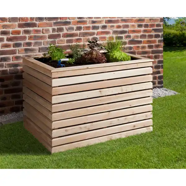 Bild 2 von Hochbeet »Rhombus«, BxHxL: 80 x 80 x 120 cm, Lärchenholzh