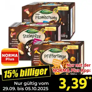 Ernte Krone Pilze