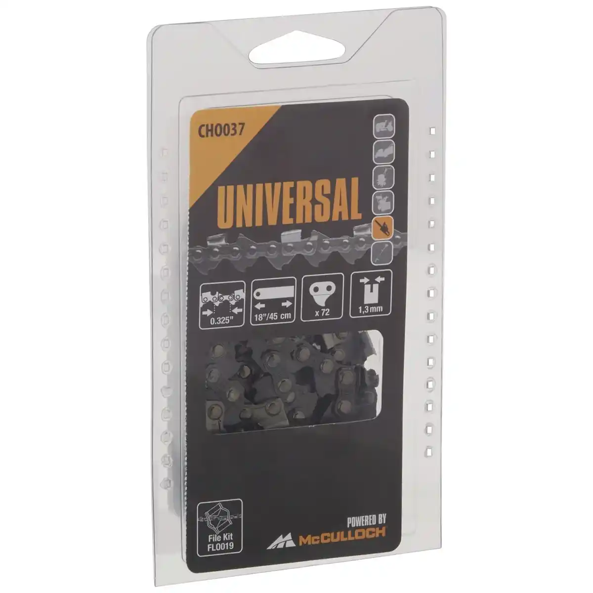 Bild 2 von MCCULLOCH Ersatzkette »CHO037«, 72 TG, 0,325, 450 mm