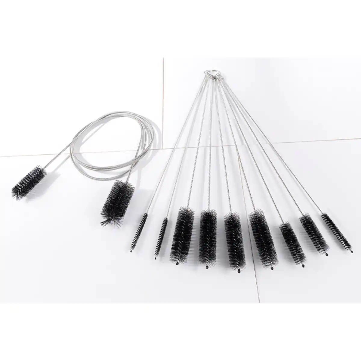 Bild 1 von Kraft Werkzeuge Flexible Reinigungsbürsten 10-tlg.