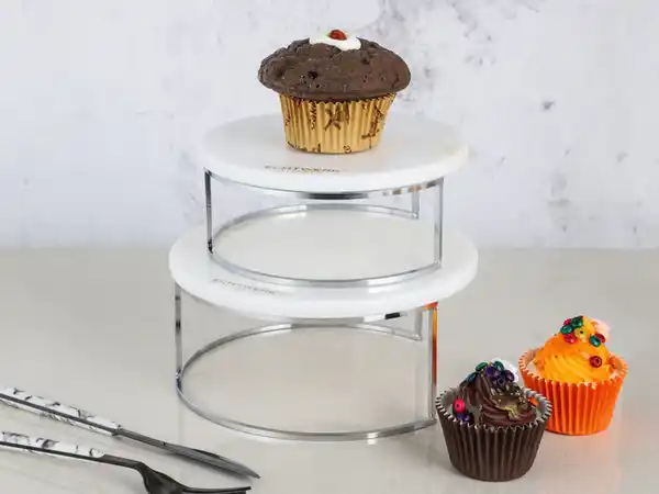 Bild 3 von ECHTWERK Etagere Marmor, 2 stöckig, ideal zum Servieren