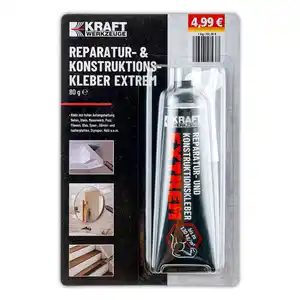Kraft Werkzeuge Reparatur- und Konstruktionskleber Extrem