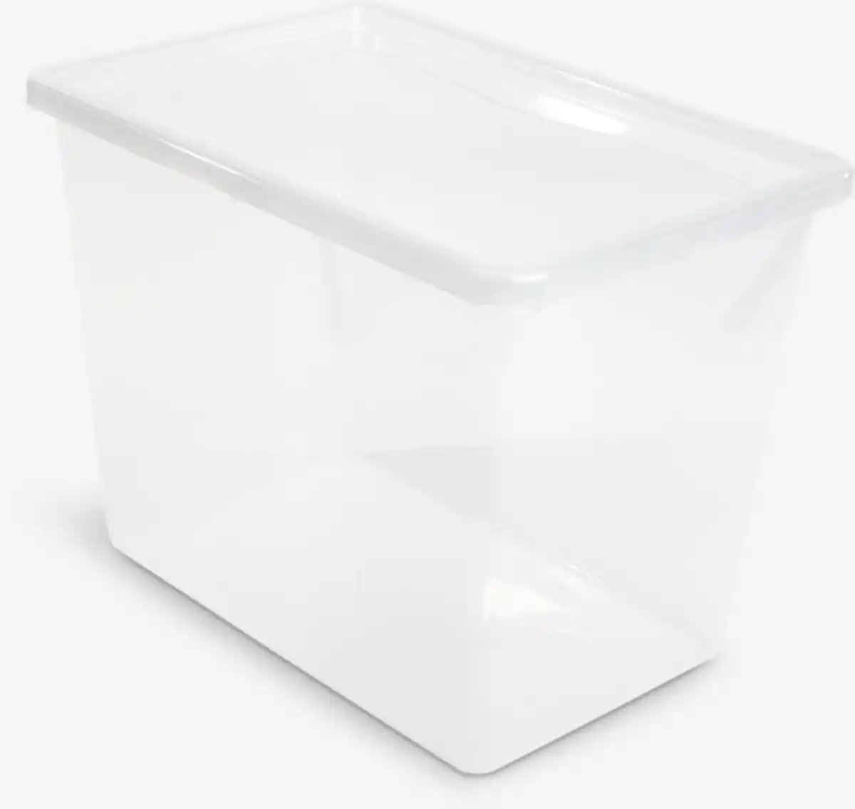 Bild 1 von Aufbewahrungsbox BASIC BOX 80L m/Deckel transparent