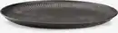 Bild 1 von Dekotablett INGMUND Ø39xH2cm schwarz