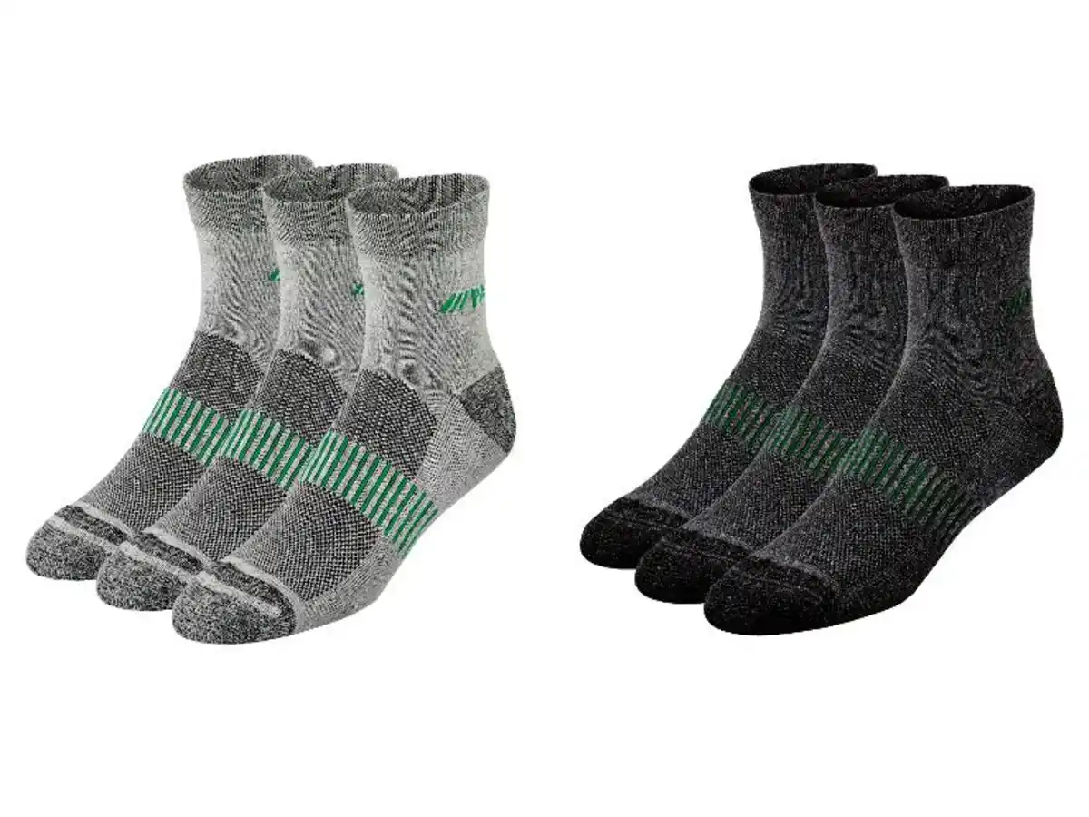 Bild 1 von PARKSIDE® Herren Kurzschaft-Arbeitssocken, 3 Paar, mit hohem Baumwollanteil