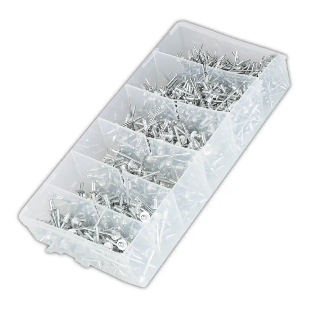 Bild 1 von Kraft Werkzeuge Blindnieten-Sortiment 830-tlg.