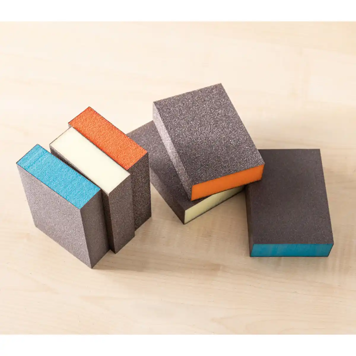 Bild 1 von Kraft Werkzeuge Handschleifschwämme 6-tlg.