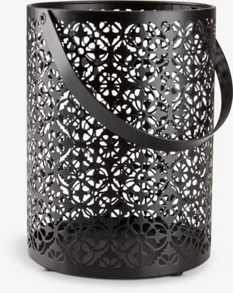 Bild 1 von Windlicht HEIMIR Ø15xH20cm schwarz