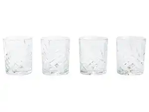 LIVARNO home Whiskygläser / Longdrinkgläser, 4-er Set