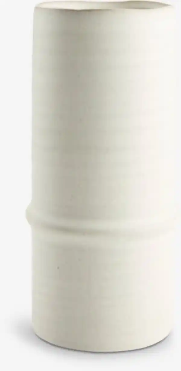 Bild 1 von Vase EMANUEL Ø12xH25cm weiß