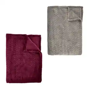HOME CREATION Kuscheldecke Hoch-Tief