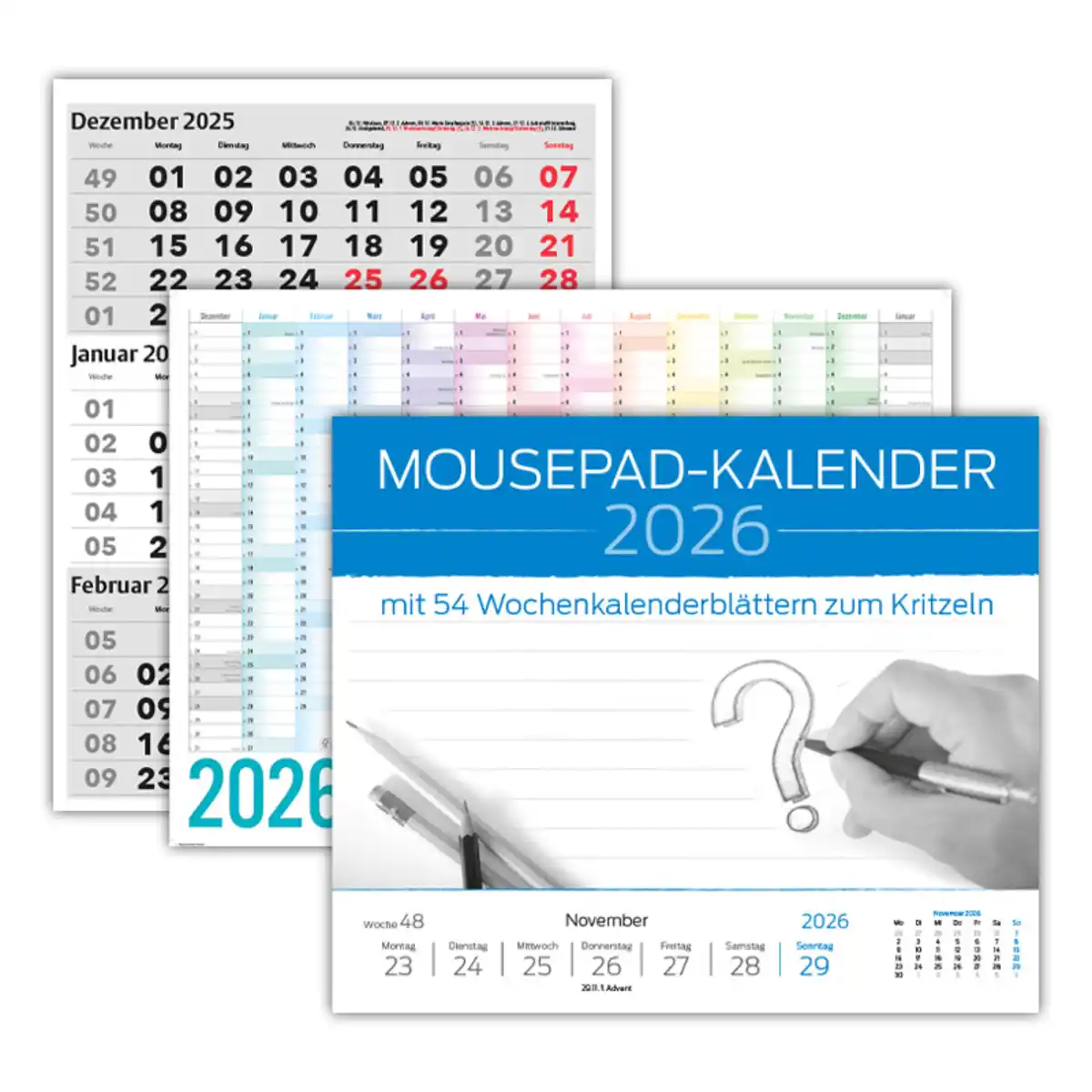 Bild 1 von Paperscrip Bürokalender 2026