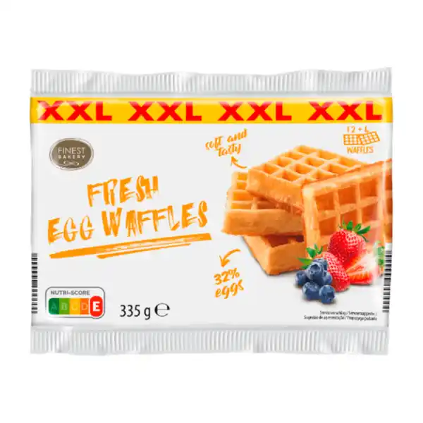 Bild 1 von FINEST BAKERY Frischei-Waffeln XXL 335g