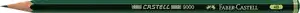 FABER-CASTELL Bleistift CASTELL 9000 4B, 1 Stk
