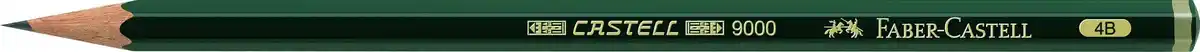 Bild 1 von FABER-CASTELL Bleistift CASTELL 9000 4B, 1 Stk