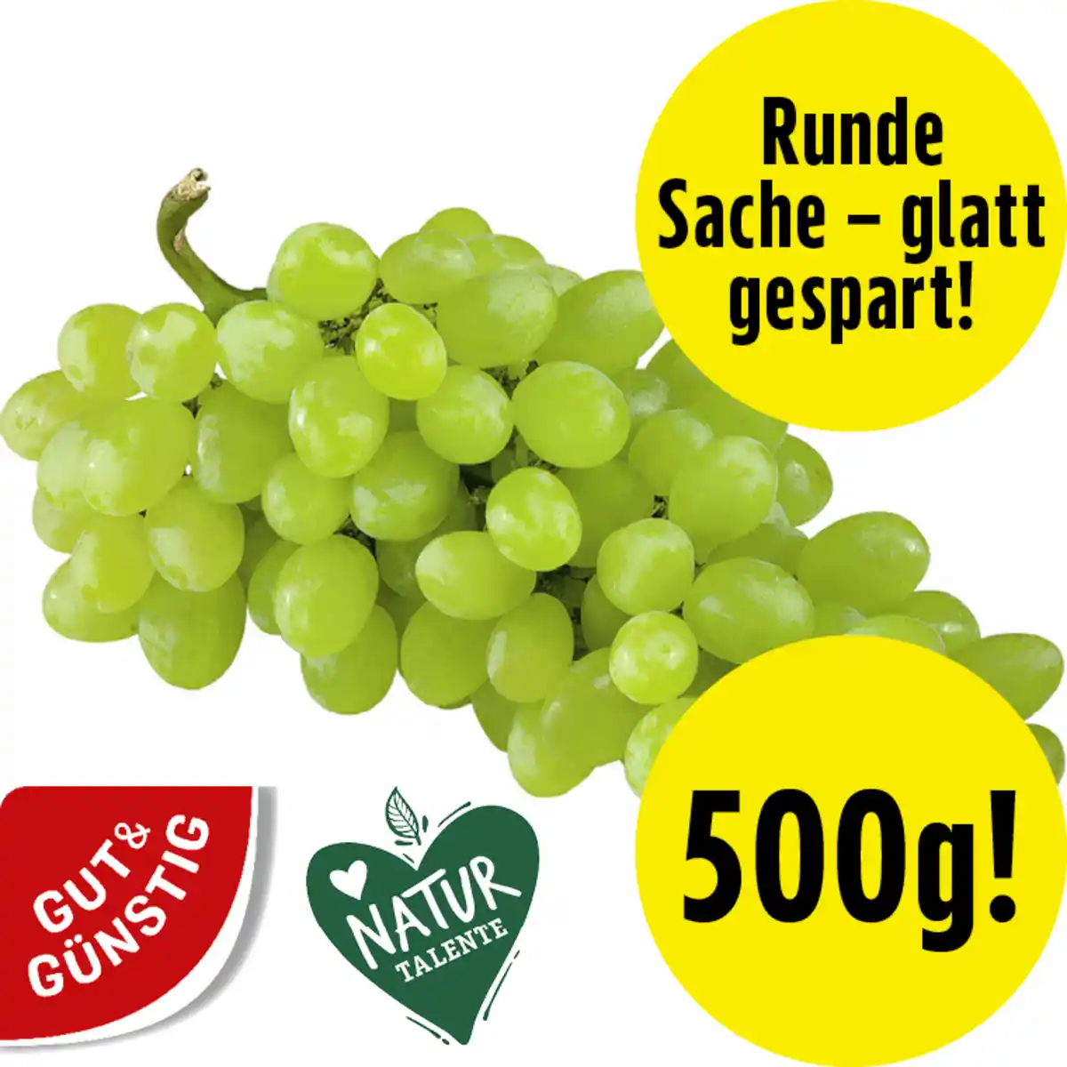 Bild 1 von Tafeltrauben hell