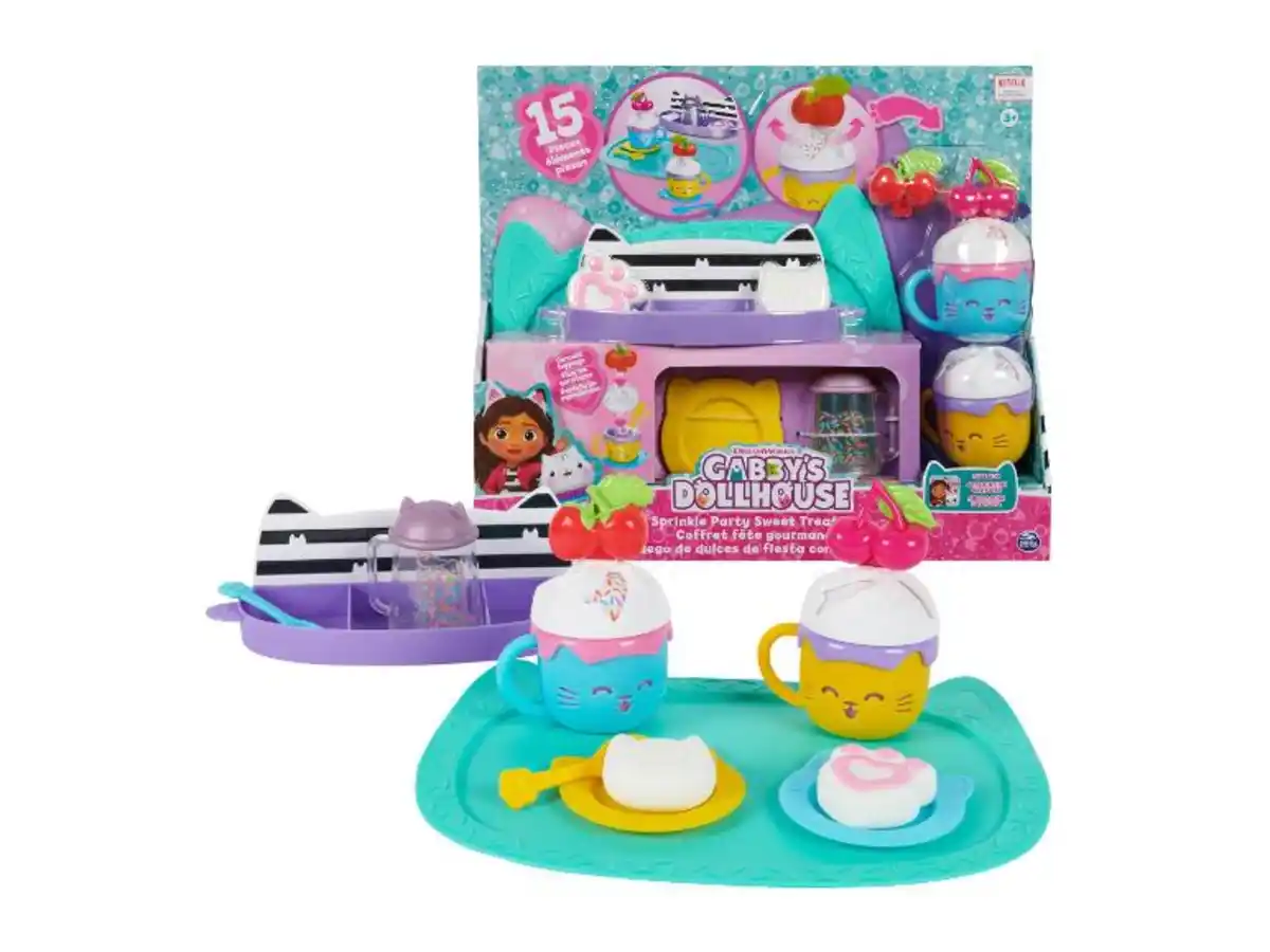 Bild 3 von Gabby´s Dollhouse Spielset »Streuselparty-Kakao-Set«